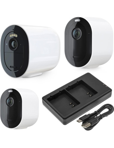 Cargador Rápido KASLNOUO para Arlo Go 2 Pro 3 4 XL