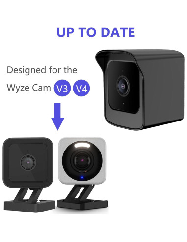 Soporte PEF para Wyze Cam V4 y V3 - 2 Paquete Ajustable 360