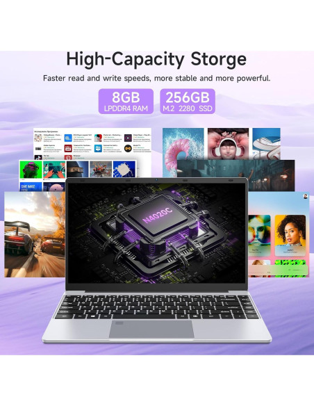 Laptop FOLINHAM 14.1" Intel Celeron 8GB RAM 256GB SSD Laptop FOLINHAM 14.1" Intel Celeron 8GB RAM 256GB SSD