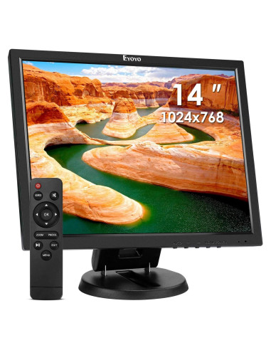 Monitor LCD 14" Eyoyo EM07D HDMI VGA 1024x768