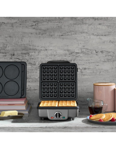 Máquina de Waffles Belgas Cuisinart WAF-300P1 Acero Inoxidable Máquina de Waffles Belgas Cuisinart WAF-300P1 Acero Inoxidable