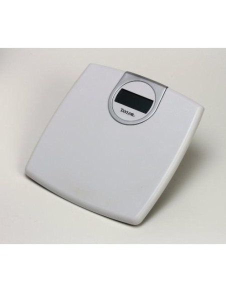 Escala de Baño Digital Taylor 150 kg LCD Blanca 29.2x29.6 cm Escala de Baño Digital Taylor 150 kg LCD Blanca 29.2x29.6 cm