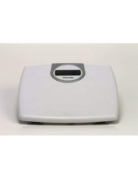Escala de Baño Digital Taylor 150 kg LCD Blanca 29.2x29.6 cm Escala de Baño Digital Taylor 150 kg LCD Blanca 29.2x29.6 cm