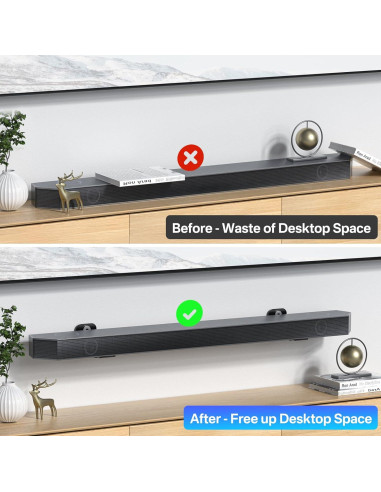 Soporte de Pared para Barra de Sonido Samsung HW-Q - 15.88 kg