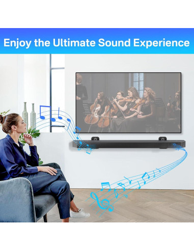Soporte de Pared para Barra de Sonido Samsung HW-Q - 15.88 kg