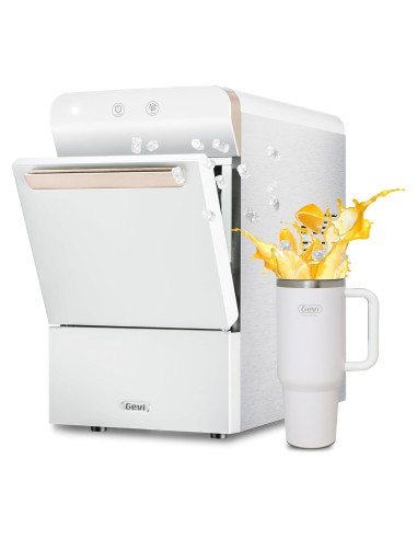 Fabricante de Hielo Nugget Gevi GIMN-1000B 17.24 kg/24h Blanco