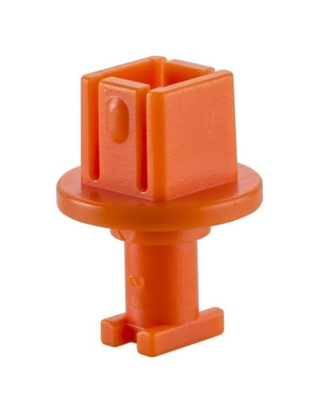 Soporte de Enchufe ZONA LIBRE 60 Piezas 3/8" (22.86 mm) Plástico Soporte de Enchufe ZONA LIBRE 60 Piezas 3/8" (22.86 mm) Plástico