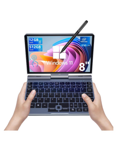 Mini Laptop 8" KOOSMILE P8 12GB RAM 512GB SSD Windows 11