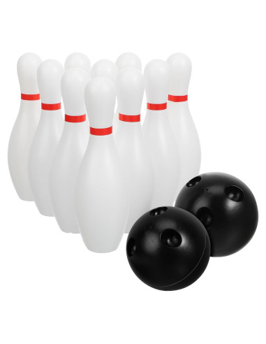 Set Mini Bowling Toddmomy 16cm para Juegos de Interior