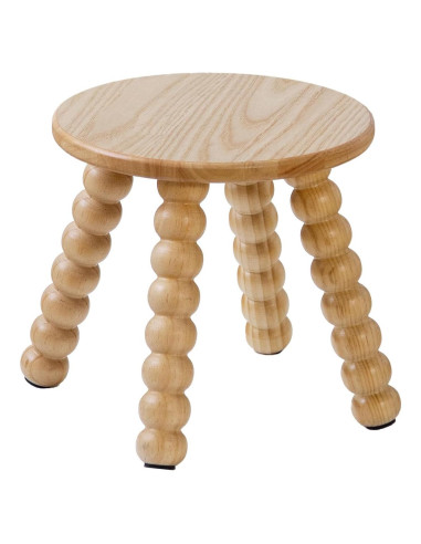 Taburete de Madera Sólida HuiDao 27 cm Antideslizante