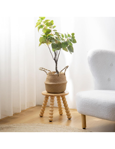 Taburete de Madera Sólida HuiDao 27 cm Antideslizante Taburete de Madera Sólida HuiDao 27 cm Antideslizante