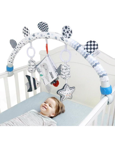 Arco de Actividad para Bebés Caterbee 100 cm con Juguetes Colgantes