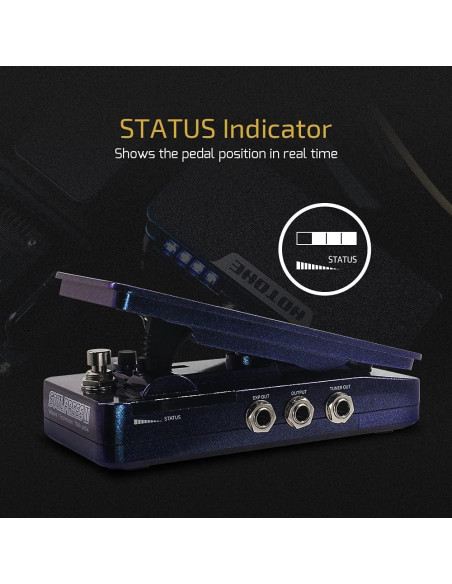 Pedal de Efectos de Guitarra HOTONE Soul Press II 4 en 1 Pedal de Efectos de Guitarra HOTONE Soul Press II 4 en 1