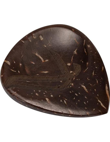 Púa de guitarra artesanal Wambooka 0.70mm cuerno transparente