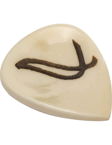 Púa de guitarra artesanal Wambooka 0.70mm cuerno transparente Púa de guitarra artesanal Wambooka 0.70mm cuerno transparente