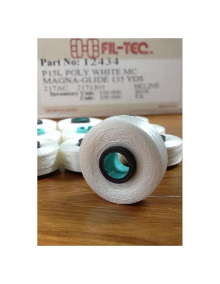 Bobina Magna Glide Blanca Estilo L Fil-Tec 263.5g Bobina Magna Glide Blanca Estilo L Fil-Tec 263.5g