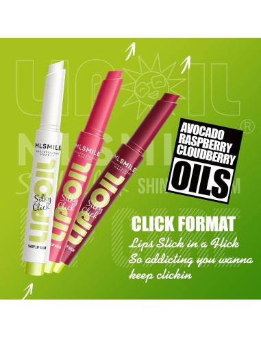 Brillo de Labios Hidratante MLSMILE - 3 Colores, Aumento de Labios