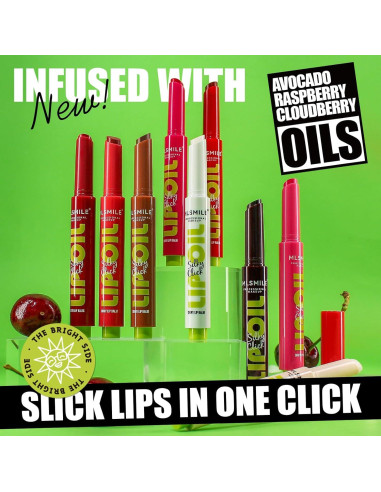 Brillo de Labios Hidratante MLSMILE - 3 Colores, Aumento de Labios