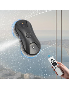 Robot Limpiador de Ventanas AHULIN Inteligente 2800pa Control Remoto 2
