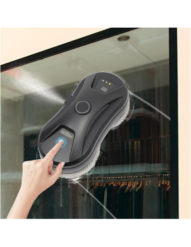Robot Limpiador de Ventanas AHULIN Inteligente 2800pa Control Remoto