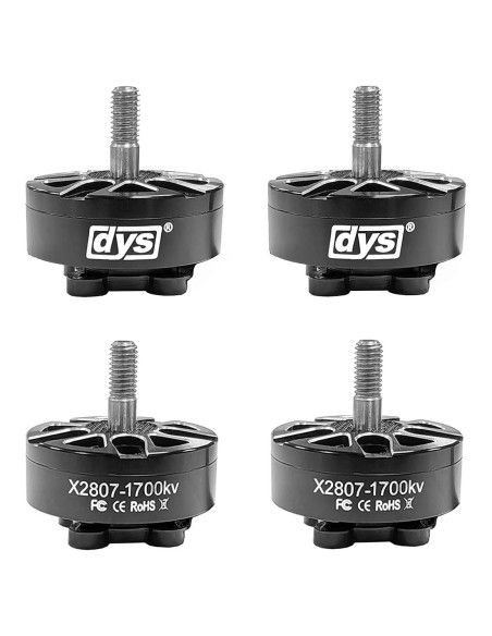 Motor Sin Escobillas DYS X2807 1700KV 4PCS para Drone FPV Motor Sin Escobillas DYS X2807 1700KV 4PCS para Drone FPV