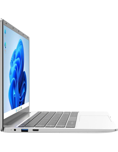 Laptop KurieTim 14.1" FHD 8GB RAM 256GB SSD Plata