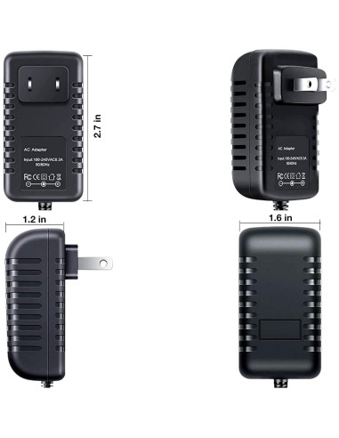 Adaptador de corriente Eton FRX5 para radio meteorológica PSU