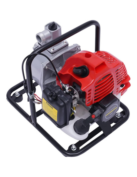 Bomba de Agua a Gasolina Eapmic 2HP 43CC 27m/h Portátil Bomba de Agua a Gasolina Eapmic 2HP 43CC 27m/h Portátil