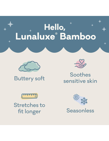 Conjunto de Envueltos y Sombrero Little Sleepies - Viscosa de Bambú Conjunto de Envueltos y Sombrero Little Sleepies - Viscosa de Bambú
