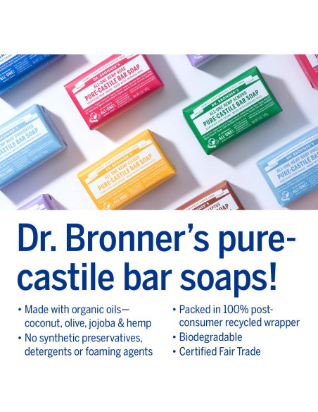 Set de Regalo Dr. Bronner's Baby Sin Fragancia - Jabones Orgánicos 4 en 1 Set de Regalo Dr. Bronner's Baby Sin Fragancia - Jabones Orgánicos 4 en 1
