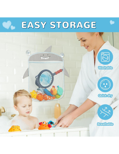Juguetes de Baño Sin Agujeros Shantoushi - 10 Piezas para Bebés Juguetes de Baño Sin Agujeros Shantoushi - 10 Piezas para Bebés