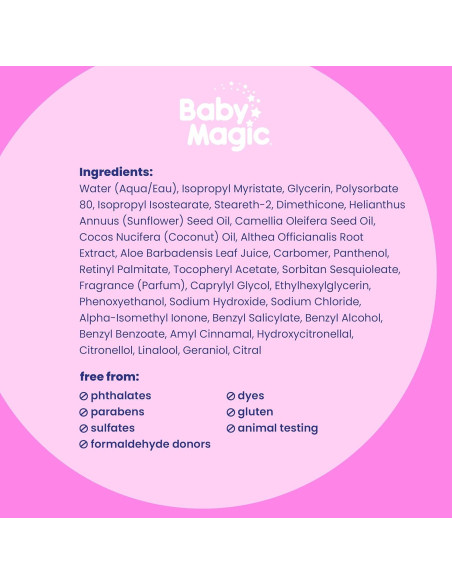 Aceite Crema para Bebés Baby Magic 243 g - Hidratante Suave Aceite Crema para Bebés Baby Magic 243 g - Hidratante Suave