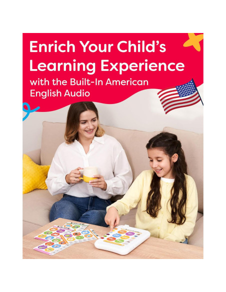 Tableta de Aprendizaje Fonética New Age - 720 Preguntas para Niños 5-11 Años Tableta de Aprendizaje Fonética New Age - 720 Preguntas para Niños 5-11 Años