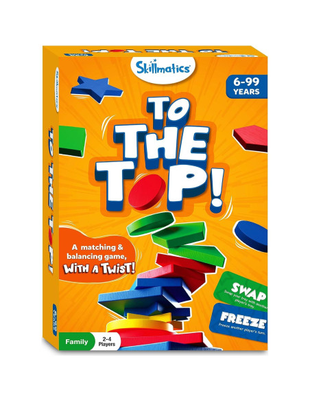 Juego de Mesa Skillmatics Hacia Arriba - Emparejamiento y Equilibrio Juego de Mesa Skillmatics Hacia Arriba - Emparejamiento y Equilibrio