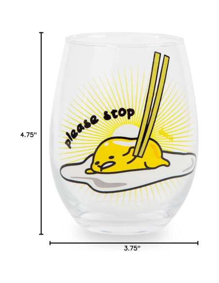 Vaso Sin Tallo Gudetama Sanrio 591ml Multicolor Vaso Sin Tallo Gudetama Sanrio 591ml Multicolor