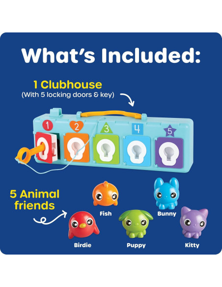 Juguete de Cerradura y Llave Learning Resources LER9807 - Actividades Montessori para Niños Juguete de Cerradura y Llave Learning Resources LER9807 - Actividades Montessori para Niños