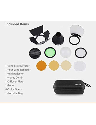 Kit de Accesorios Godox AK-R1 para Flash H200R y V1