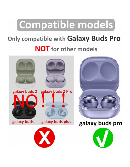 6 Pares de Puntas de Silicona para Galaxy Buds Pro IiEXCEL 6 Pares de Puntas de Silicona para Galaxy Buds Pro IiEXCEL