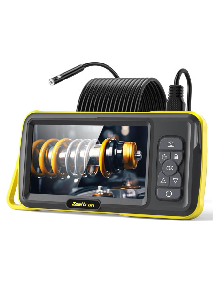 Borescopio Doble Lente Zealtron 5" Pantalla IPS 1080P 5m Borescopio Doble Lente Zealtron 5" Pantalla IPS 1080P 5m
