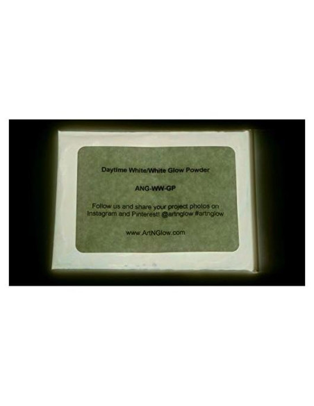 Polvo Fluorescente que Brilla en la Oscuridad Art 'N Glow 120g Polvo Fluorescente que Brilla en la Oscuridad Art 'N Glow 120g