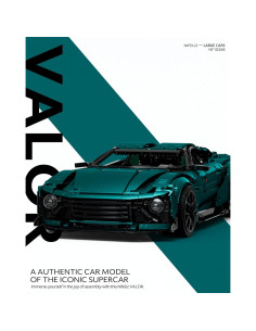 Set de Construcción Nifeliz VALOR Coche Deportivo 3374 Piezas 2