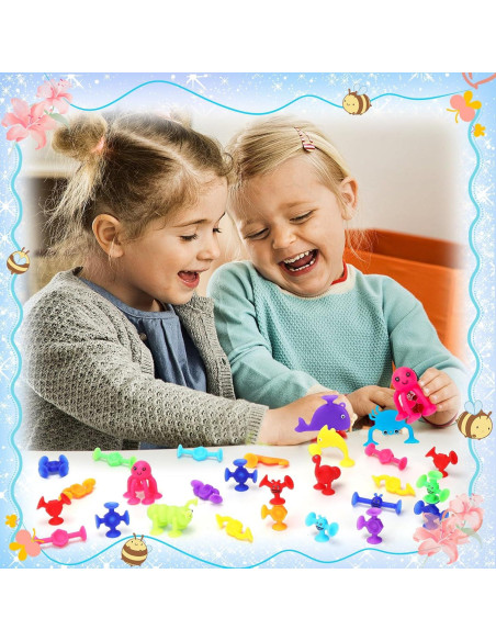 Set de 30 Juguetes de Baño Pearoft para Niños 3-6 Años Set de 30 Juguetes de Baño Pearoft para Niños 3-6 Años