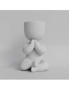 Maceta Zen Meditativa 3D PLA | Soporte para Suculentas 2