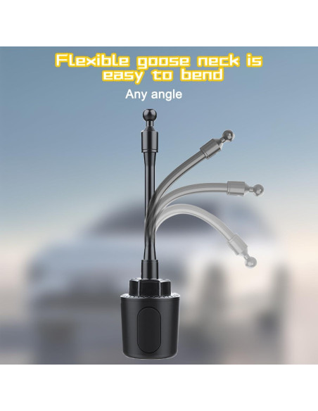 Soporte para Teléfono en Portavasos Osilly Ajustable 360 Soporte para Teléfono en Portavasos Osilly Ajustable 360