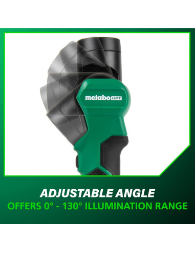 Linterna LED Inalámbrica Metabo HPT 18V MultiVolt 250 Lúmenes