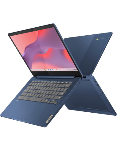 Lenovo Chromebook 14" FHD Táctil MediaTek 4GB 64GB Azul