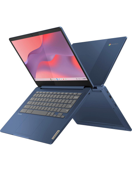 Lenovo Chromebook 14" FHD Táctil MediaTek 4GB 64GB Azul Lenovo Chromebook 14" FHD Táctil MediaTek 4GB 64GB Azul