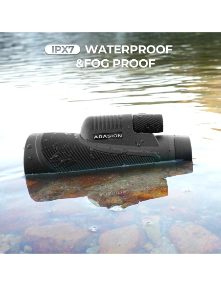 Telescopio Monocular HD Adasion 15x56 Impermeable para Aventura Telescopio Monocular HD Adasion 15x56 Impermeable para Aventura