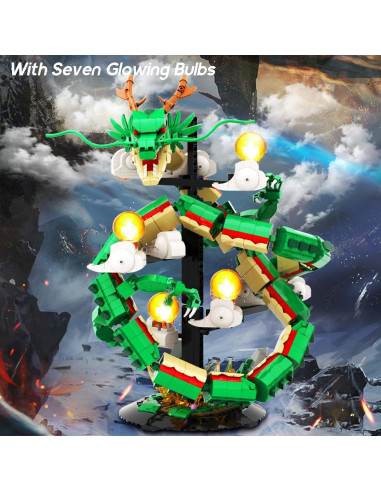 Conjunto de Construcción Dragón JMBricklayer 70134 1826 Piezas
