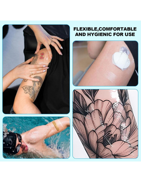 Vendaje Profesional para Tatuajes Autdor 2 Rollos 15.24cm x 1.83m Vendaje Profesional para Tatuajes Autdor 2 Rollos 15.24cm x 1.83m